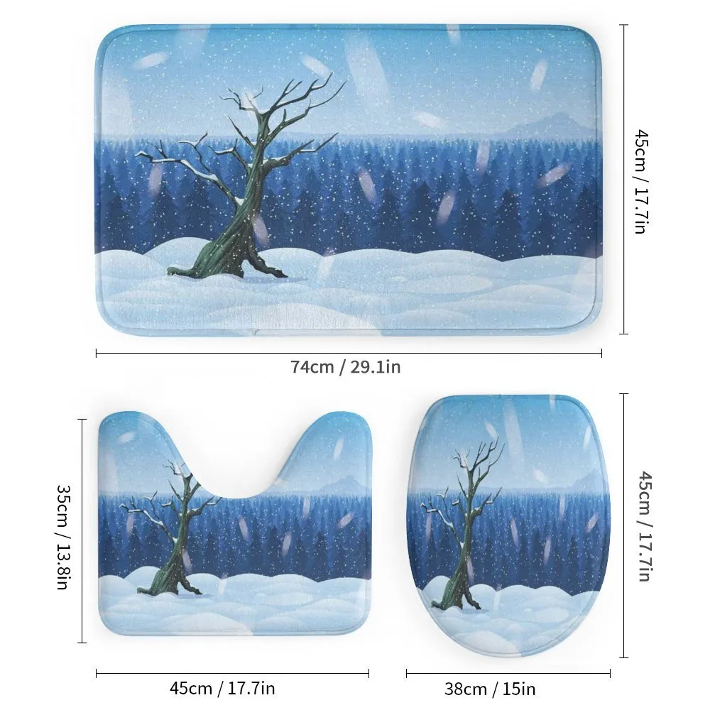 Cold Snowy Landscape — Detail 1