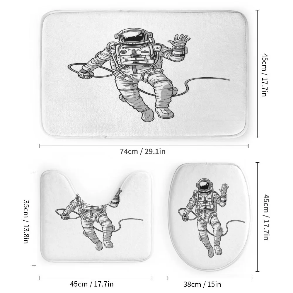 Cosmonaut Waving Hand — Detail 1