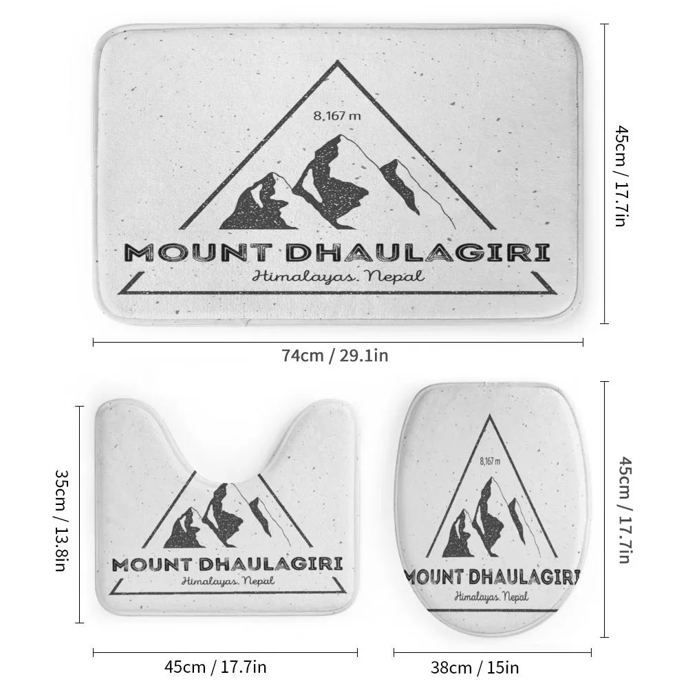 Dhaulagiri in Himalayas — Detail 1