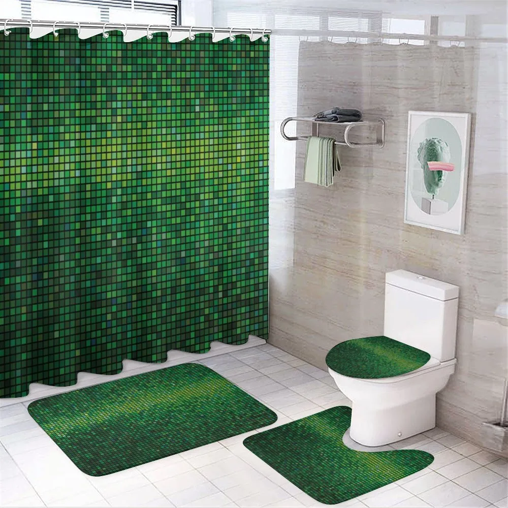 Digital Mosaic Pixel Grid — Your design