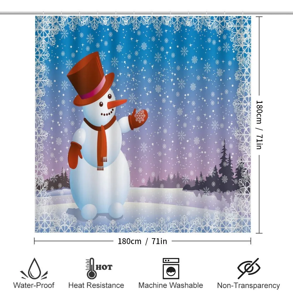 Happy Cartoon Snowfall — Detail 2