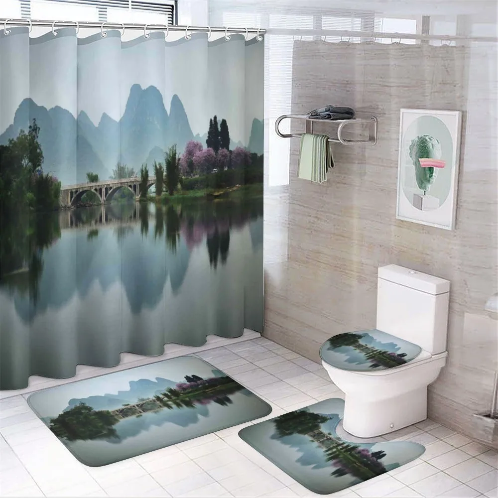 Japanese Lake View — Your design