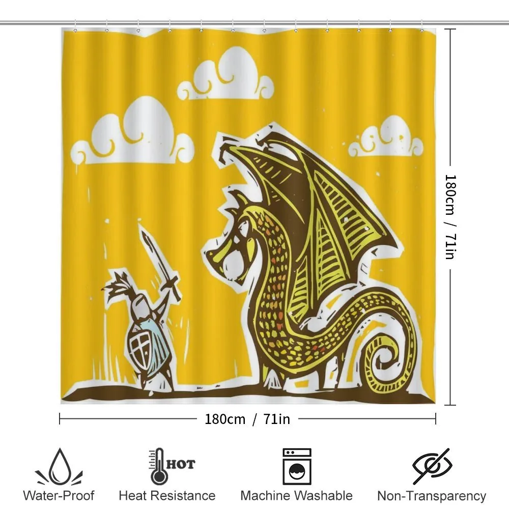 Knight with Dragon — Detail 2