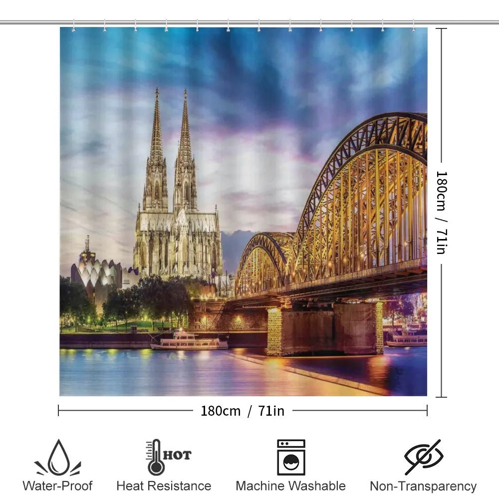 Old Bridge and Rhine — Detail 2