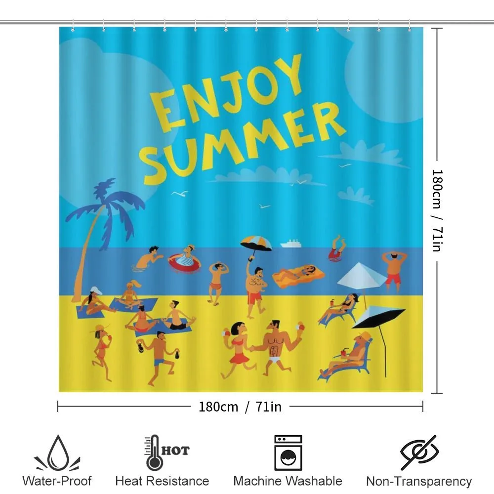People Tropical Beach — Detail 2
