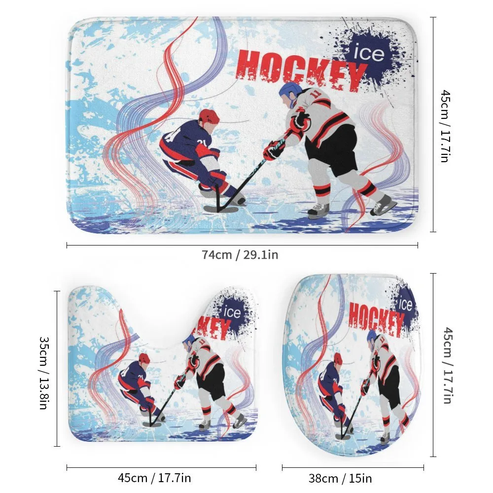Players on Skating Rink — Detail 1