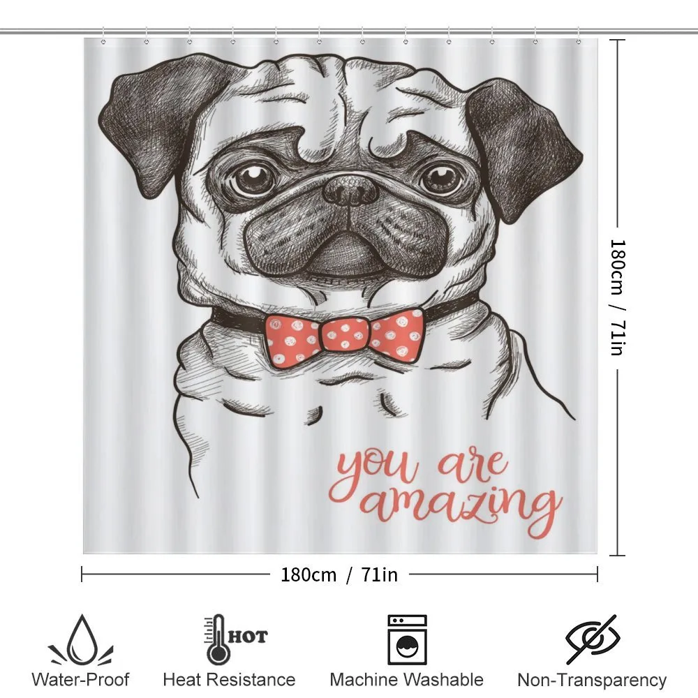 Portrait of a Dog Cartoon — Detail 2
