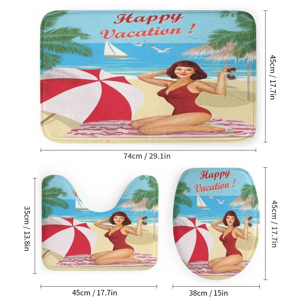 Red Bathing Suits — Detail 1