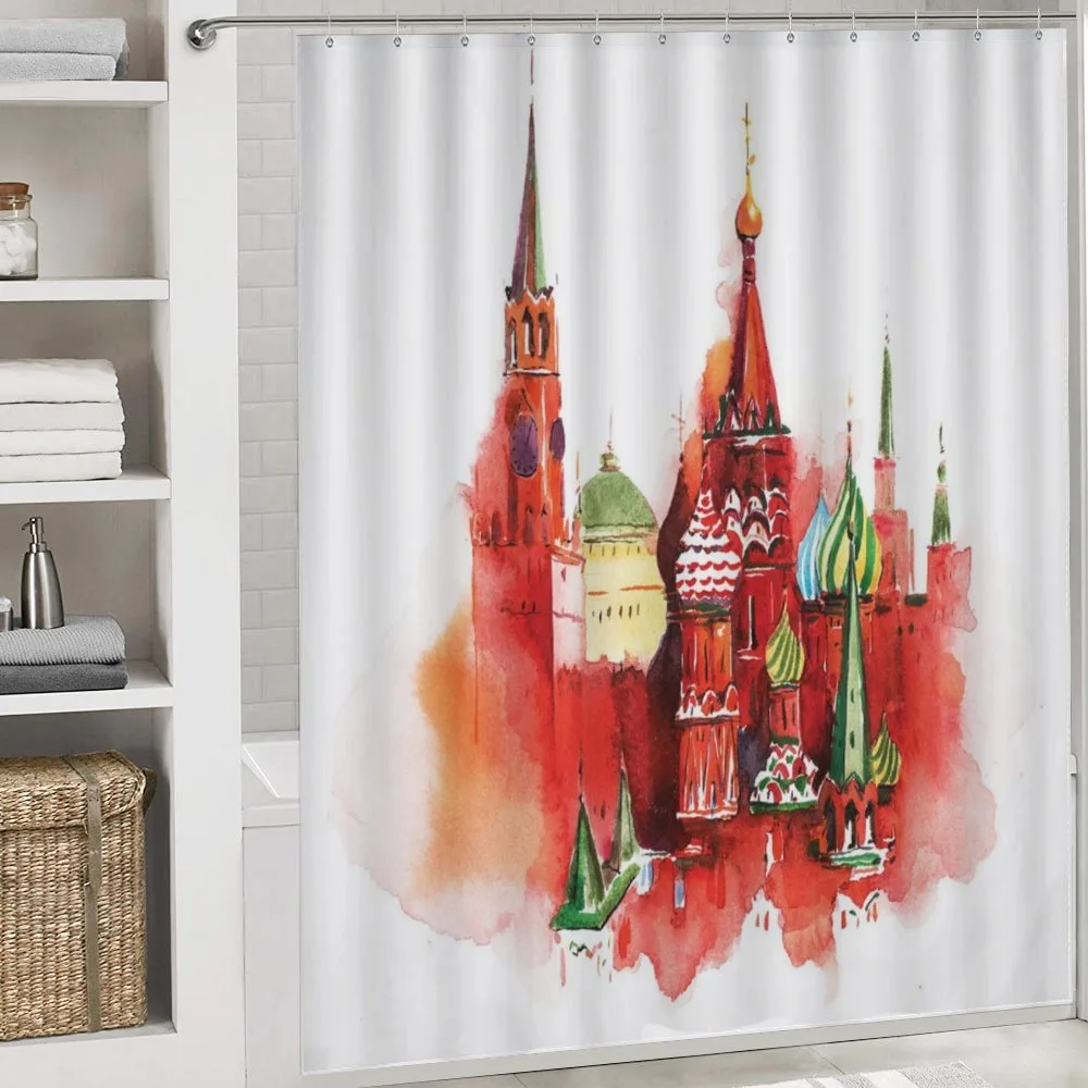 Red Square Saint Basil Art — Detail 4