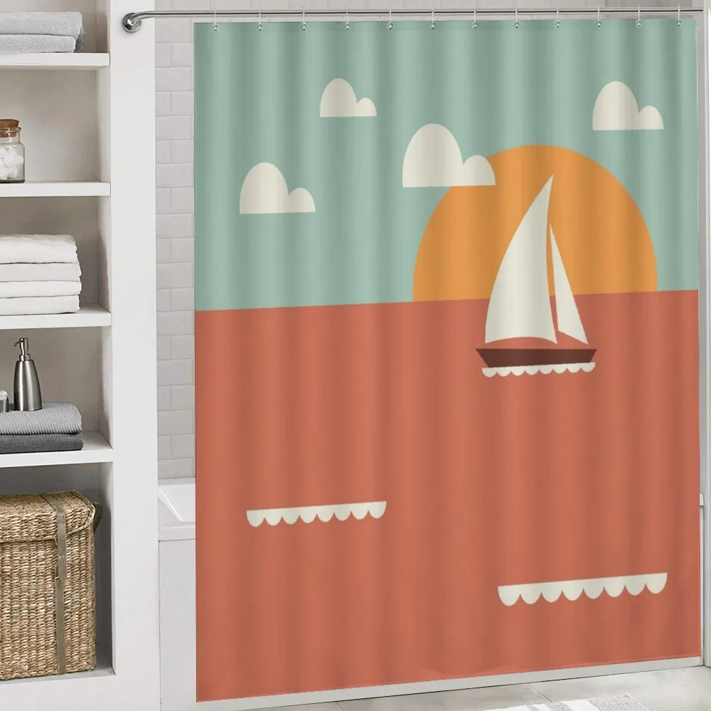 Sailboat Dawning Sun — Detail 4