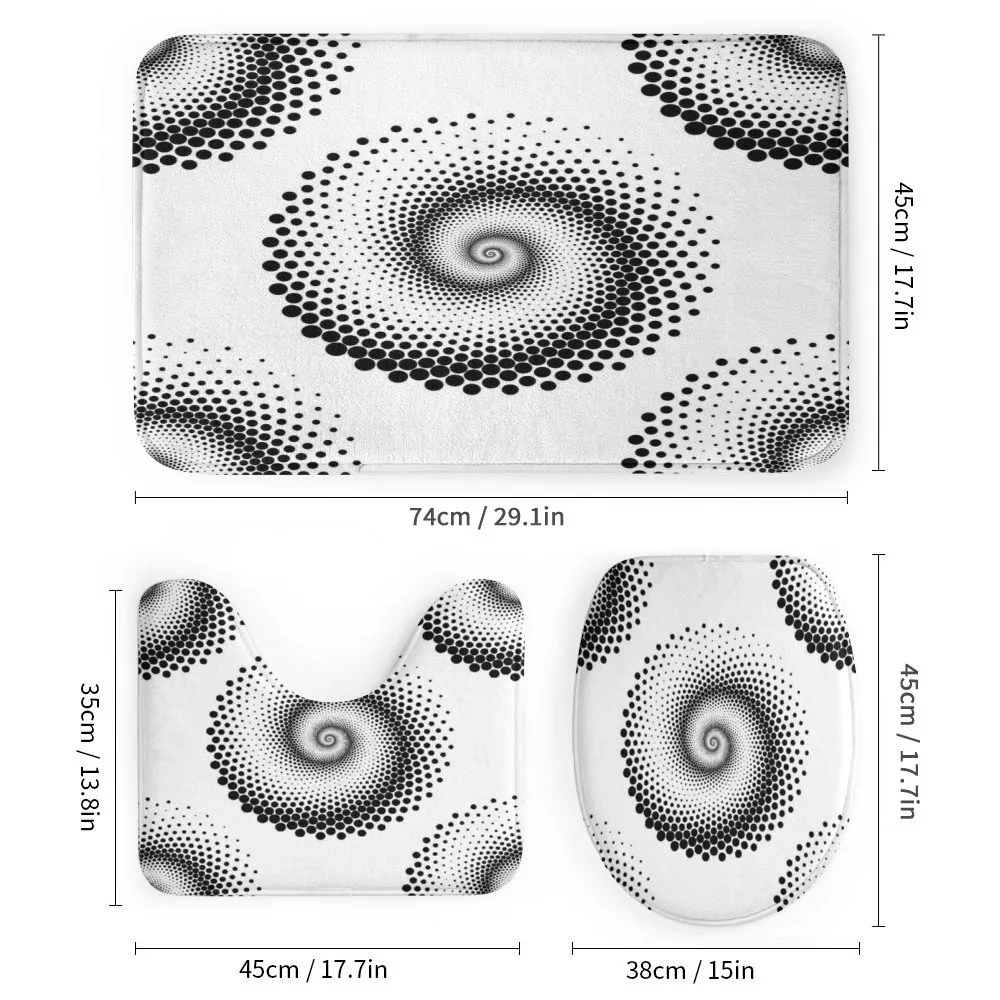 Spiral Dots Pattern — Detail 1