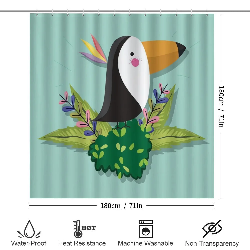 Tropic Tucan Bird — Detail 2