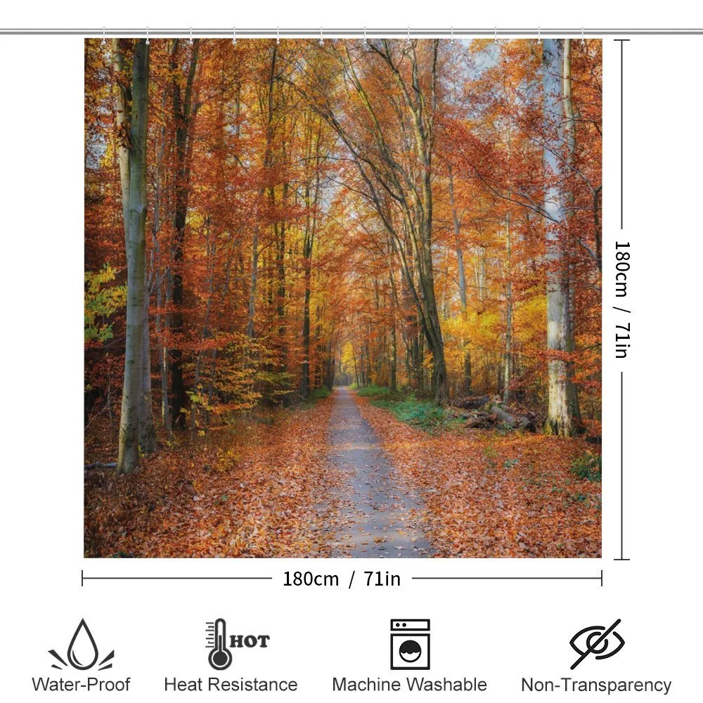 Vibrant Trees Pathway — Detail 2