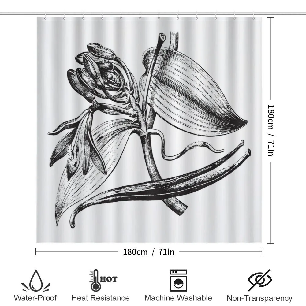 Vintage Engraved Flower Art — Detail 2