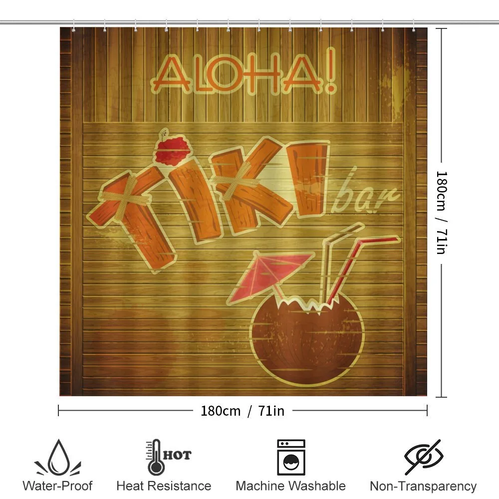 Wood Plank Aloha — Detail 2