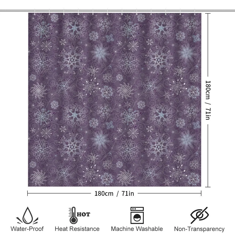 Xmas Snowflakes Floral — Detail 2