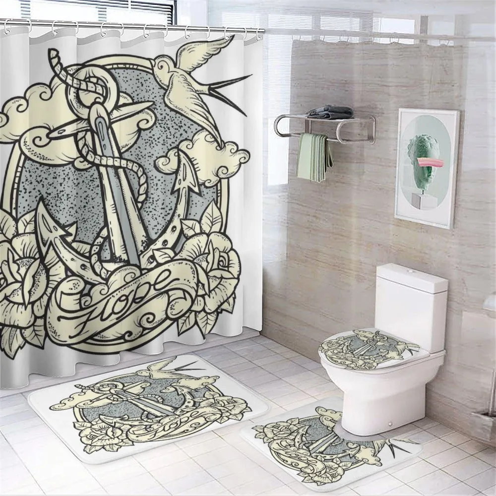 Anchor and Roses Clouds — Your design