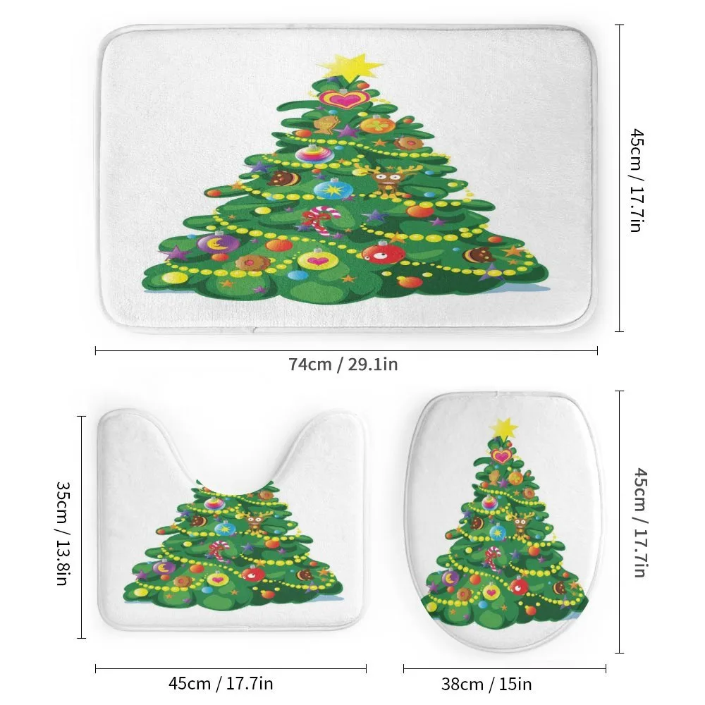 Cartoon Tree Baubles — Detail 1