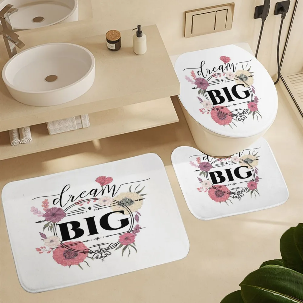 Dream Big Typography Flowers — Detail 5