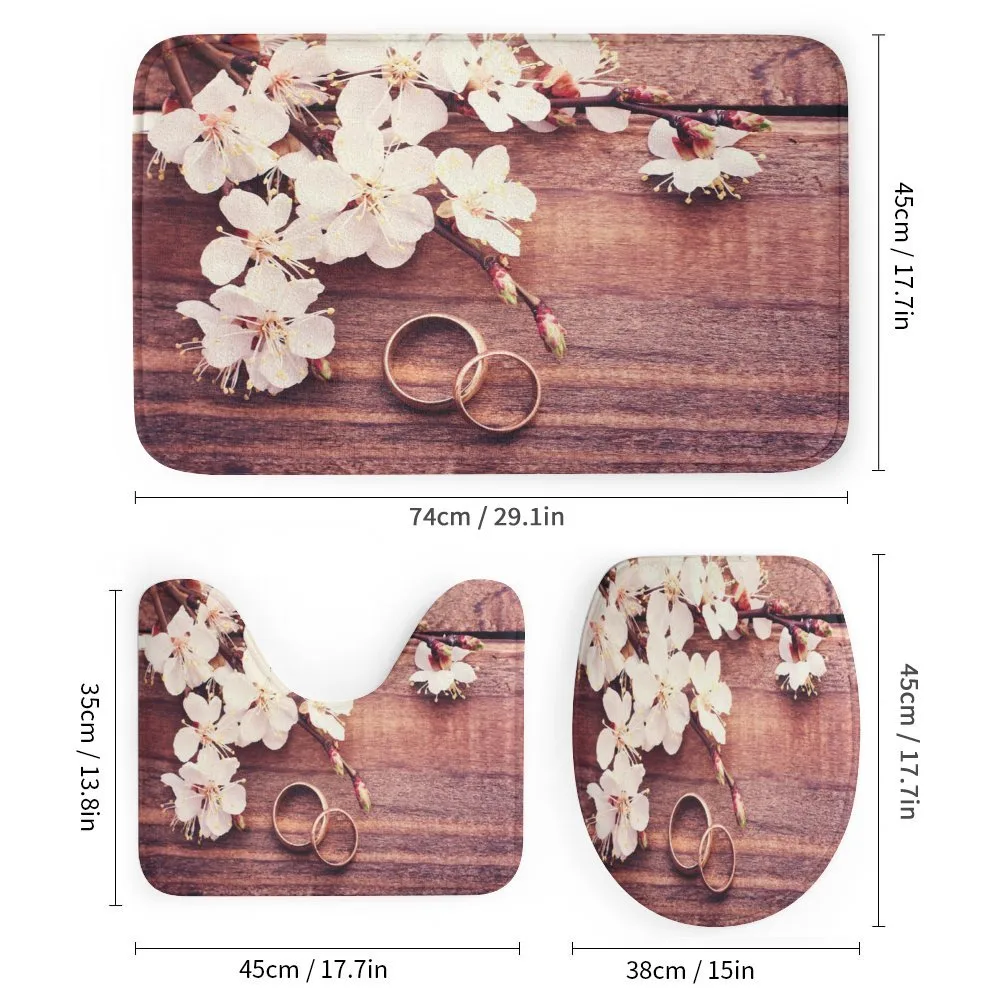 Flowers Rings Wooden — Detail 1