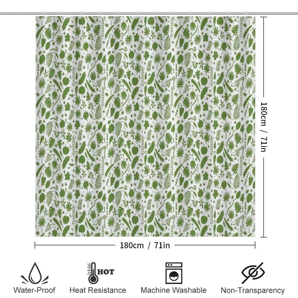 Hawaiian Plants Pattern — Detail 2