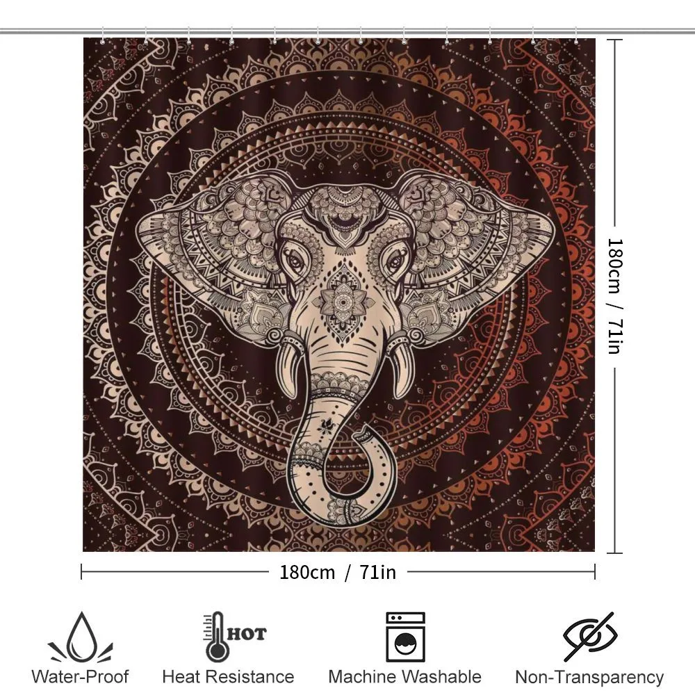 Oriental Elephant Head — Detail 2
