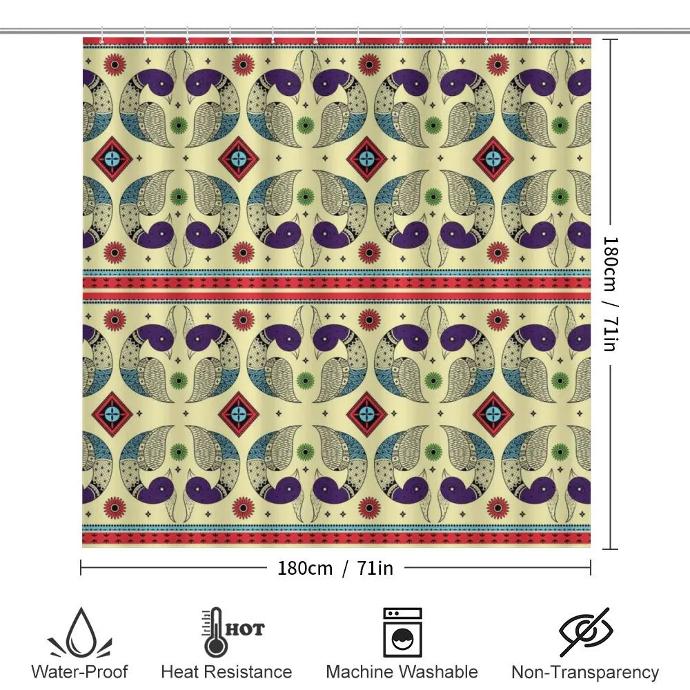 Peacock Pattern — Detail 2