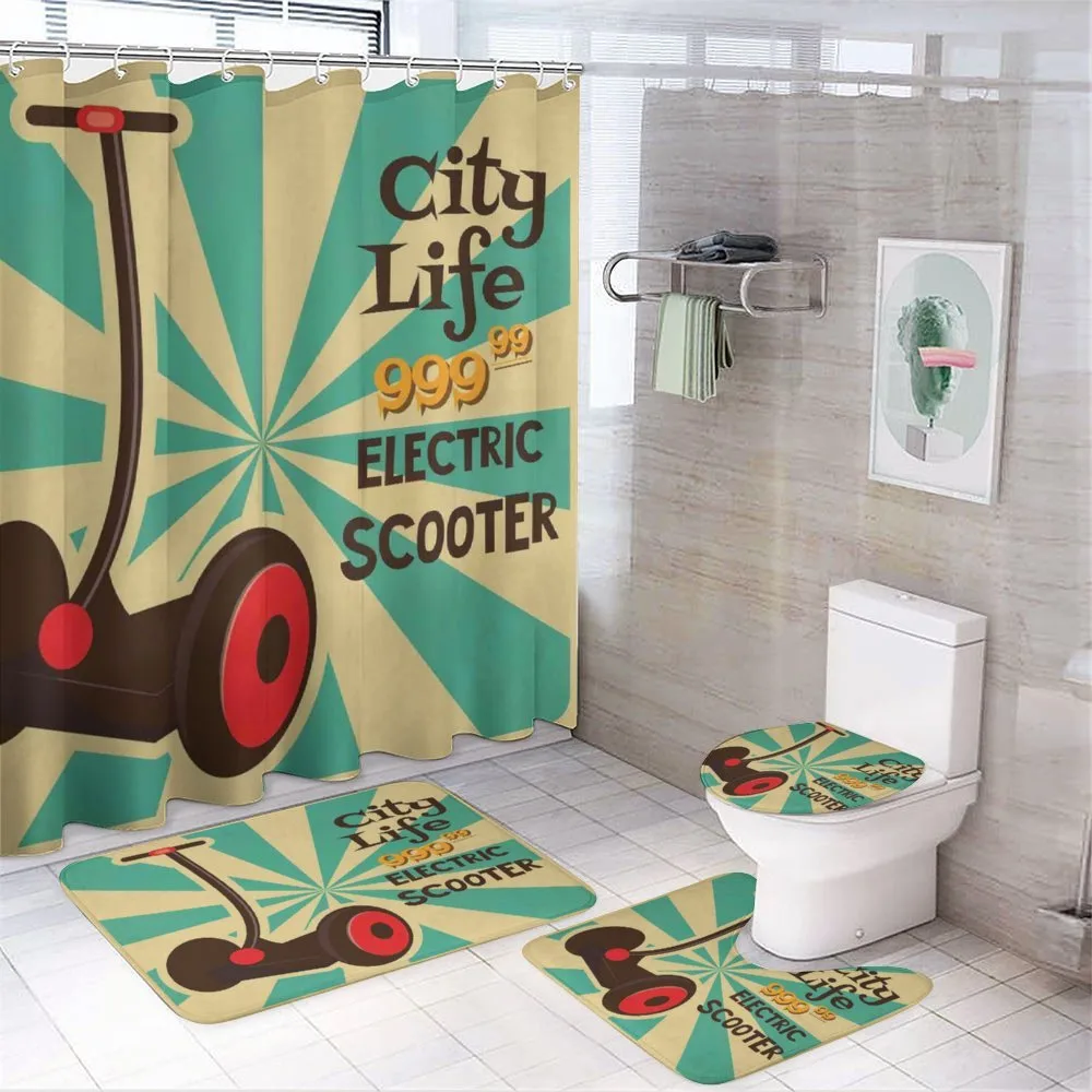 Pop Art Scooter Retro — Your design