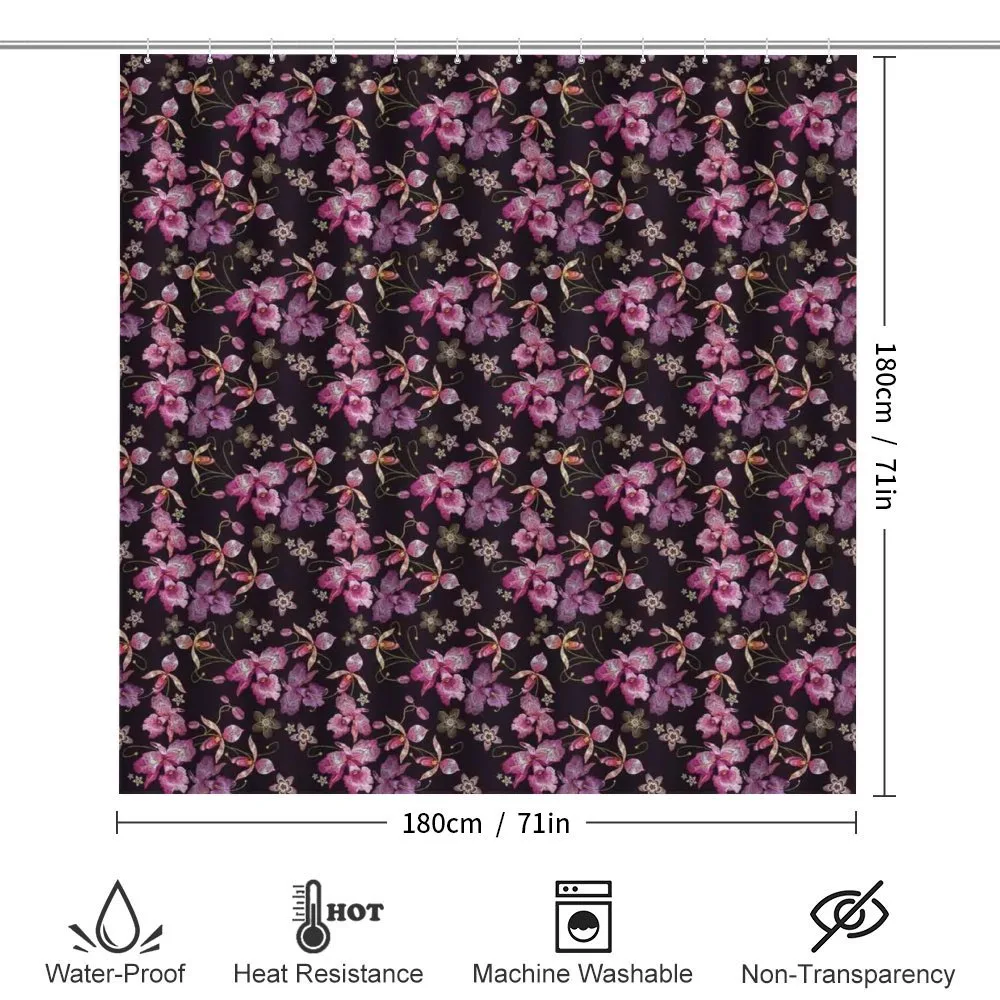 Retro Wild Flowers Motifs — Detail 2
