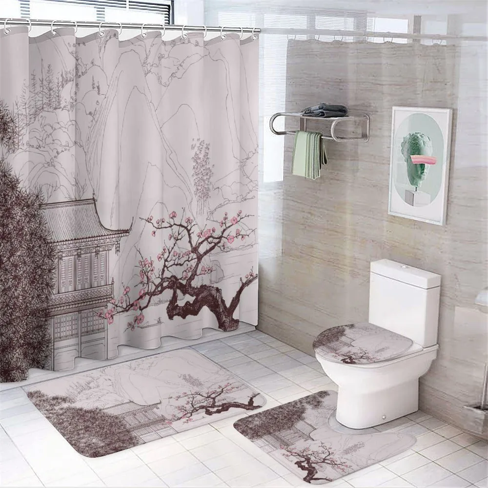 Sakura Trees and Mountain — Your design