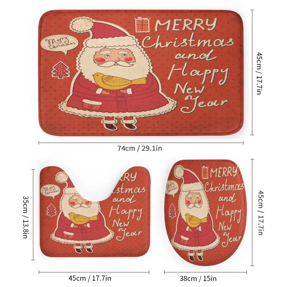 Santa and Yellow Bird — Detail 1