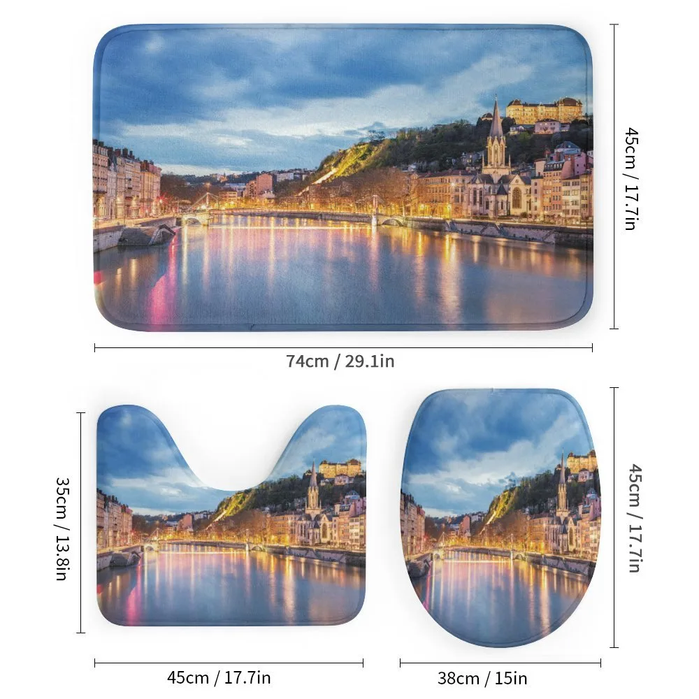 Saone River Lyon City — Detail 1