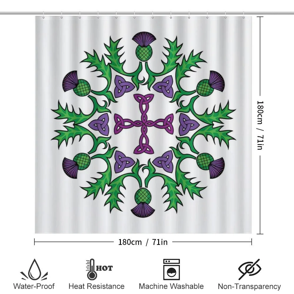 Abstract Thistle Wreath — Detail 2