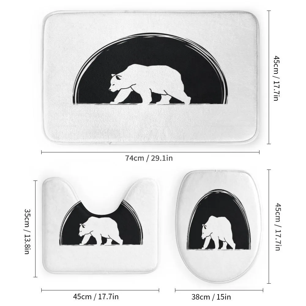 Big Polar Bear Walking — Detail 1