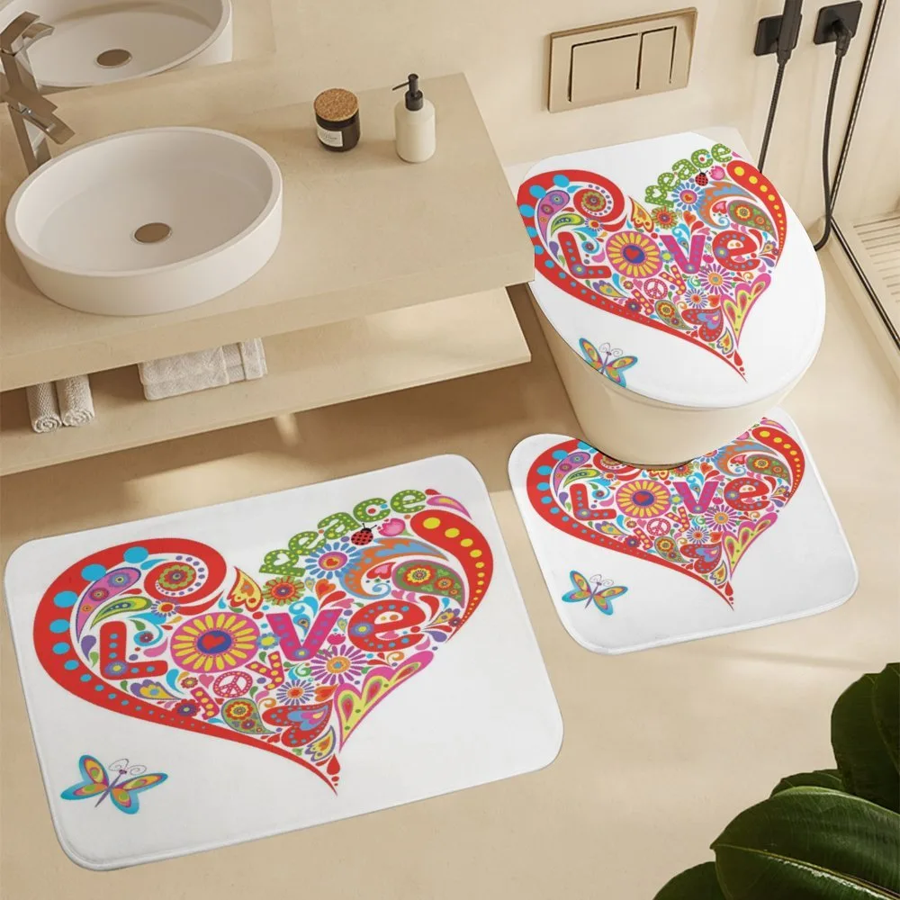 Colorful Peace Heart — Detail 5