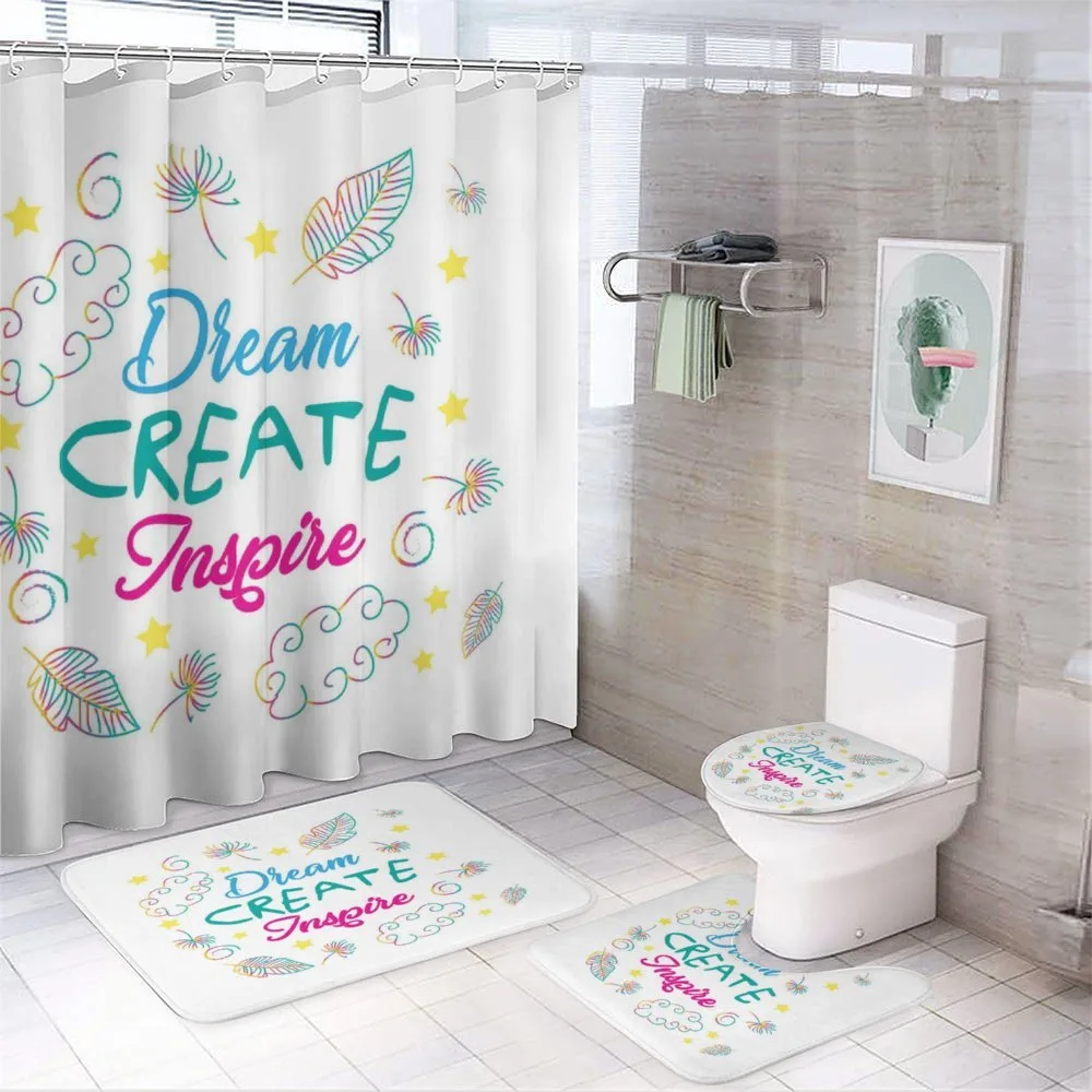 Dream Create Inspire Leaves — Your design