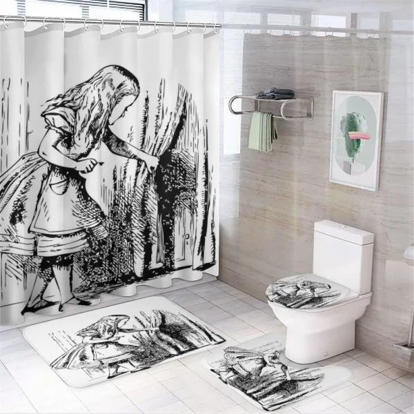 Fairy Adventure on a shower curtain