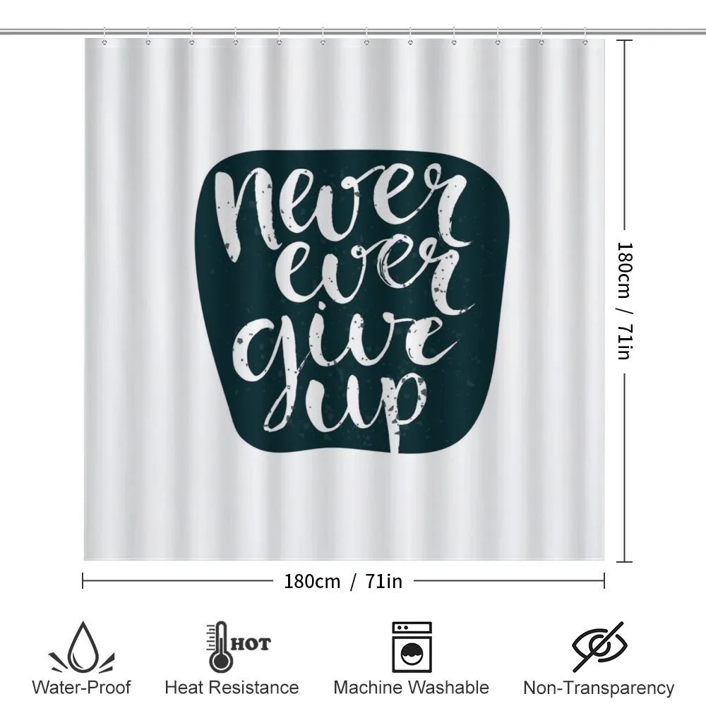 Never Ever Give — Detail 2