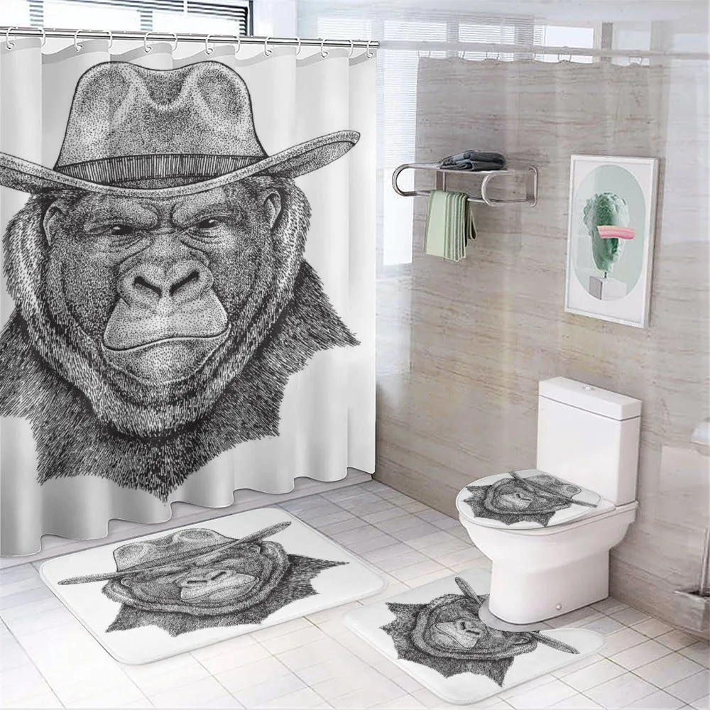 Old Monkey in a Cowboy Hat — Your design
