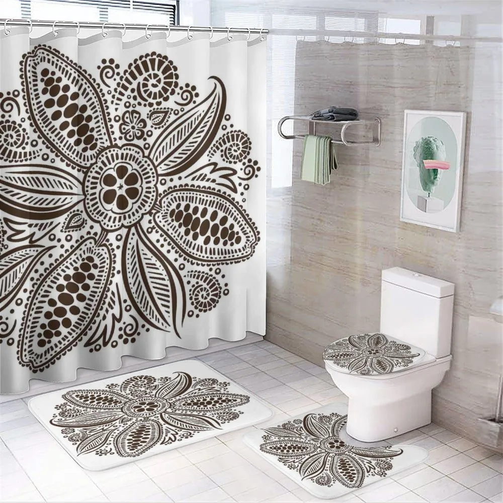 Ornamental Flower Motif Art — Your design