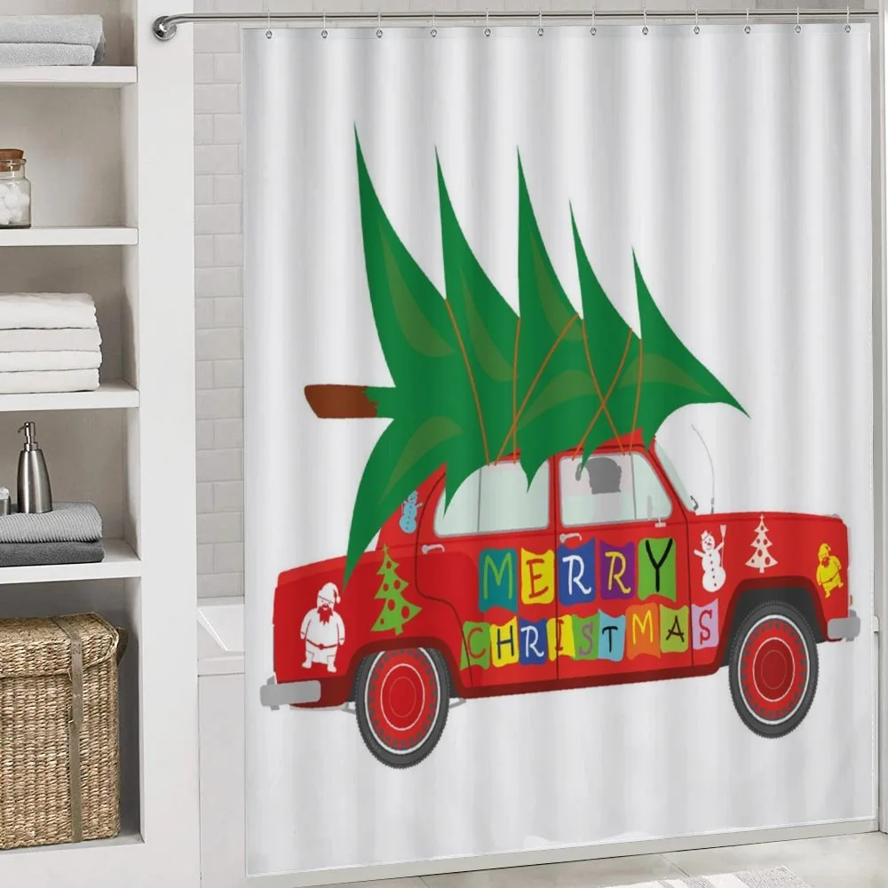 Red Vintage Car Elf — Detail 4