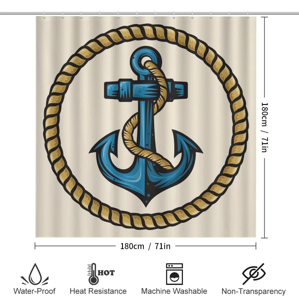 Sailor Emblem with Rope — Detail 2