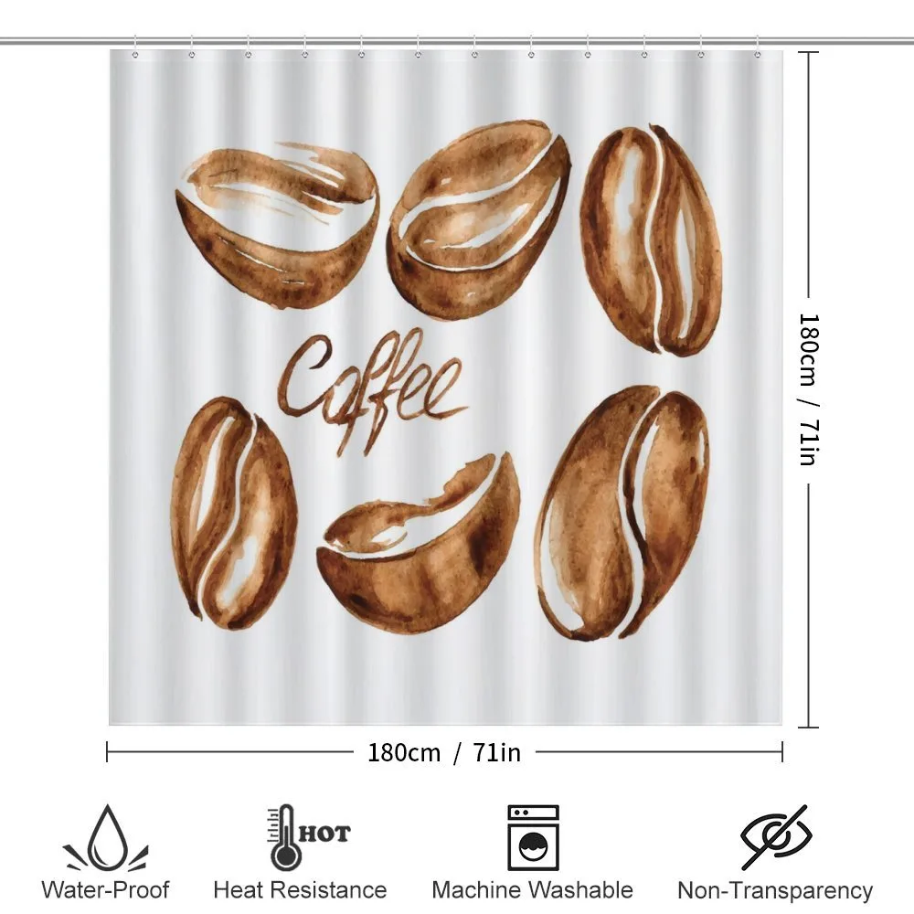 Watercolor Effect Beans — Detail 2