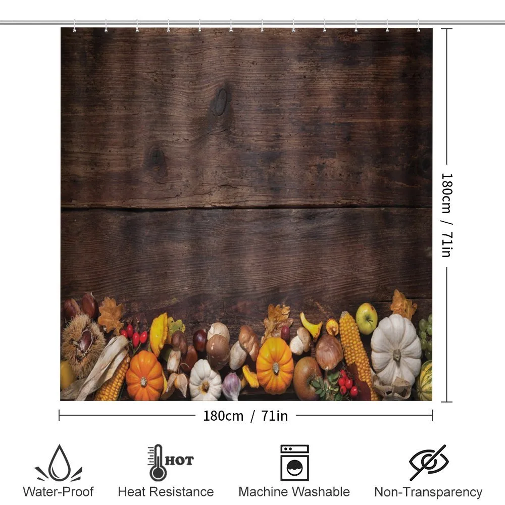 Wooden Table Foods — Detail 2