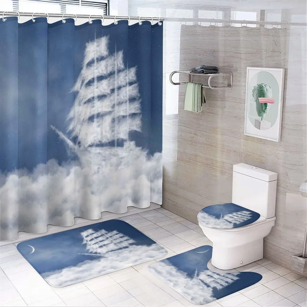 Clouds Ship in Sky — Your design
