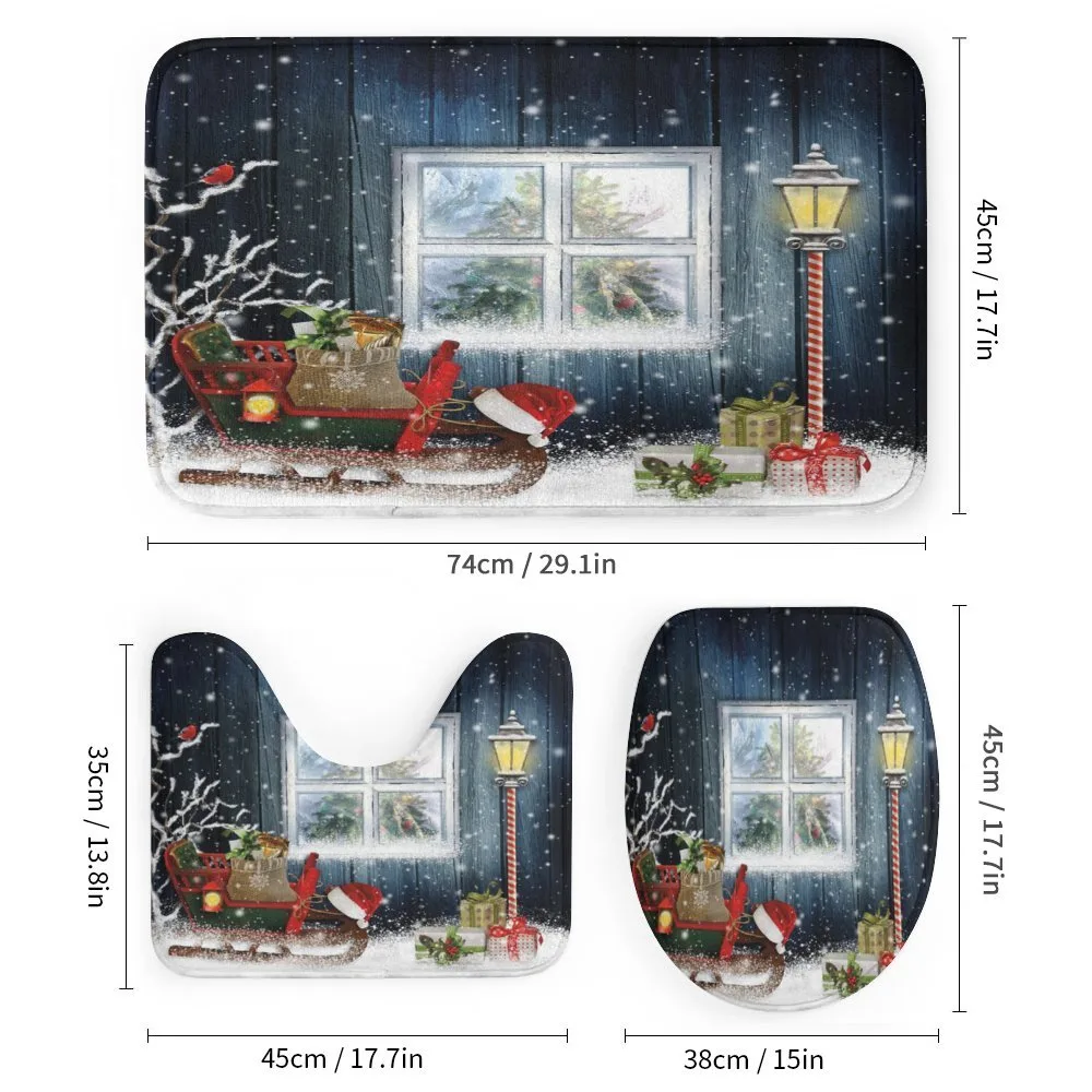 Cozy Cottage Snowy Window — Detail 1