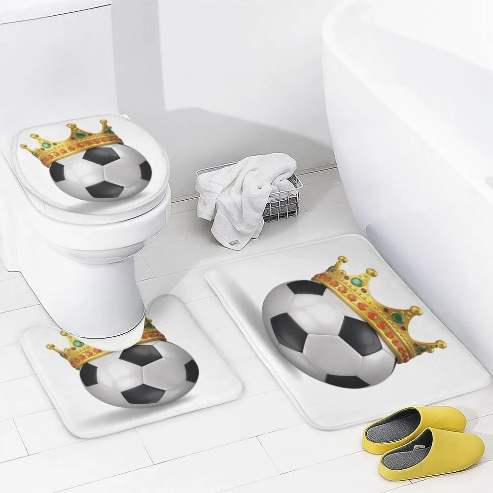 Football Soccer with Crown — Detail 3