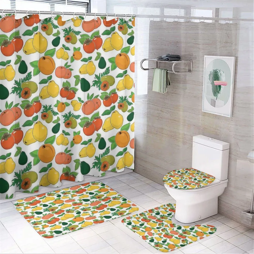 Fresh Fruits Colorful — Your design
