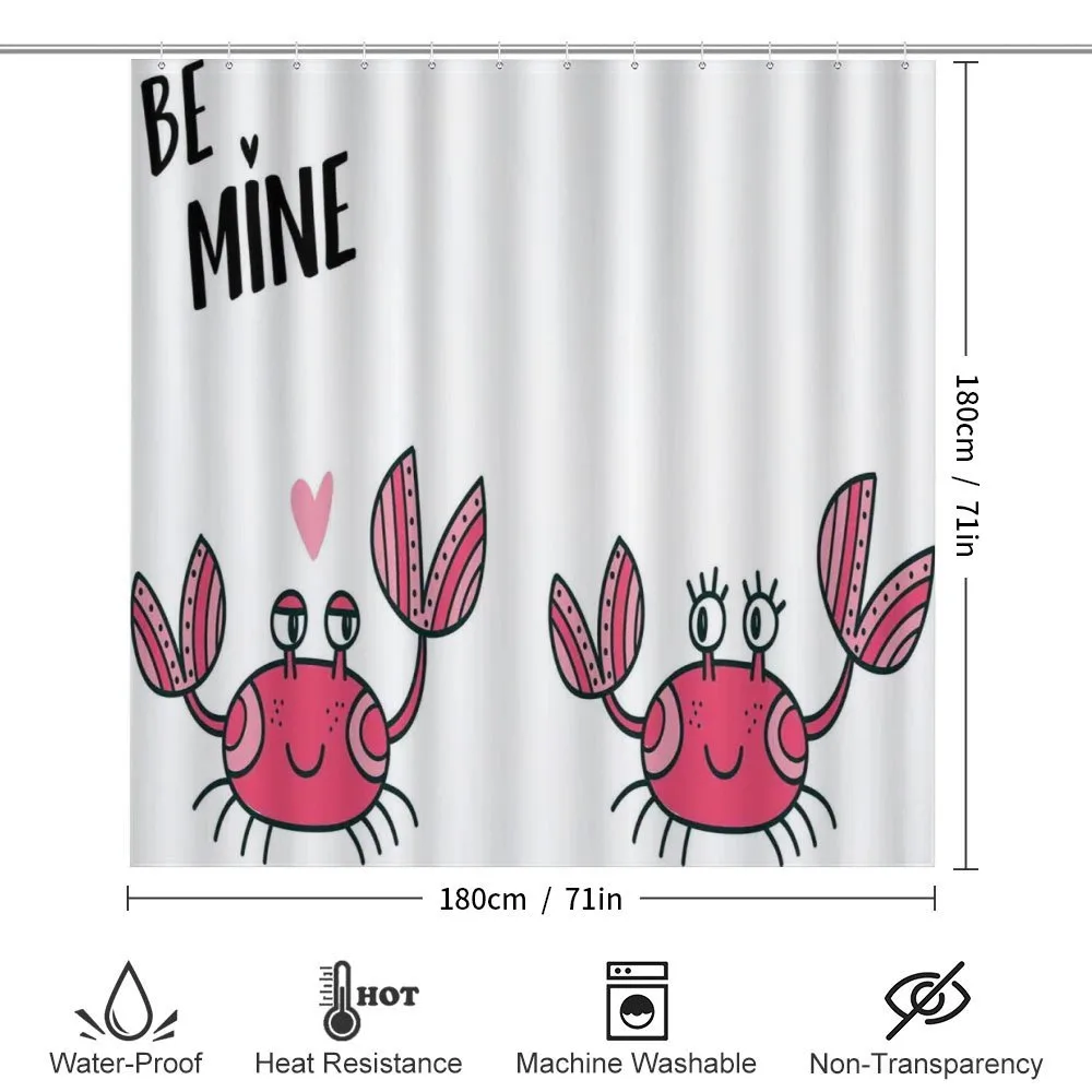 Funky Crab Couple and Heart — Detail 2