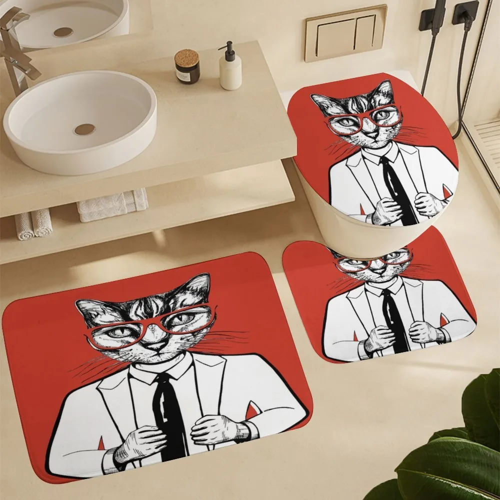 Funny Businessman Cat Suit — Detail 5